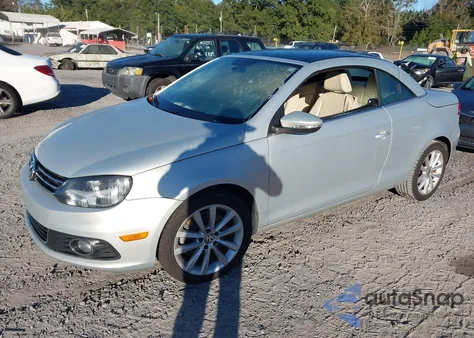 2012 Volkswagen Eos Komfort from USA, damaged, VIN WVWBW7AH9CV015592